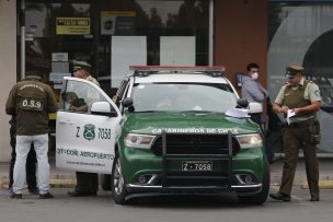 Violento asalto a ServiEstado de Maipú: sujetos se llevan mas de 170 millones