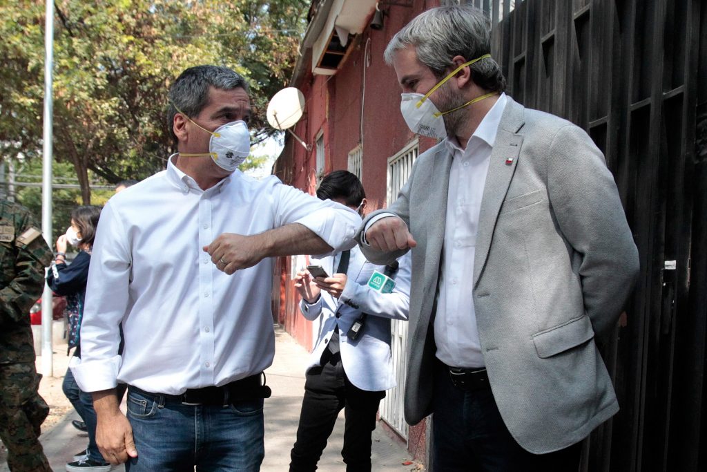 Blumel monitoreó cuarentena en Independencia: “La gente está cumpliendo”