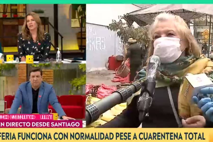 “¡Con permiso o sin permiso yo salgo igual!”: Respuesta de entrevistada genera molestia en conductores del matinal de CHV