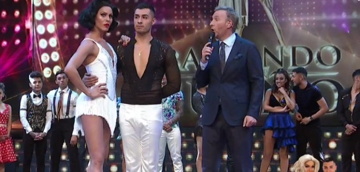 La reacción de Julio Allendes tras demoledora nota de Raquel Argandoña en “Bailando por un Sueño”