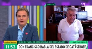 Don Francisco mostró todo su talento y recitó un poema relacionado al coronavirus