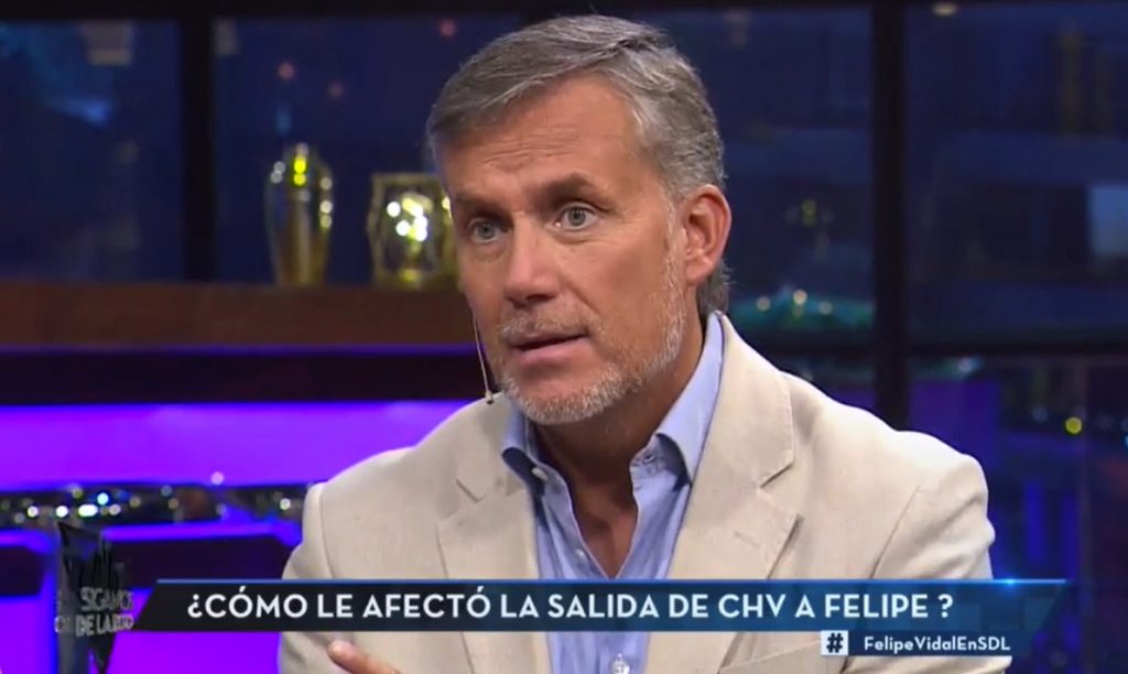 “Fue un golpe bien potente”: Felipe Vidal reveló detalles de su repentina salida de CHV