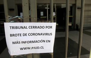 Todos los juzgados civiles de Santiago y Colina cierran de manera indefinida