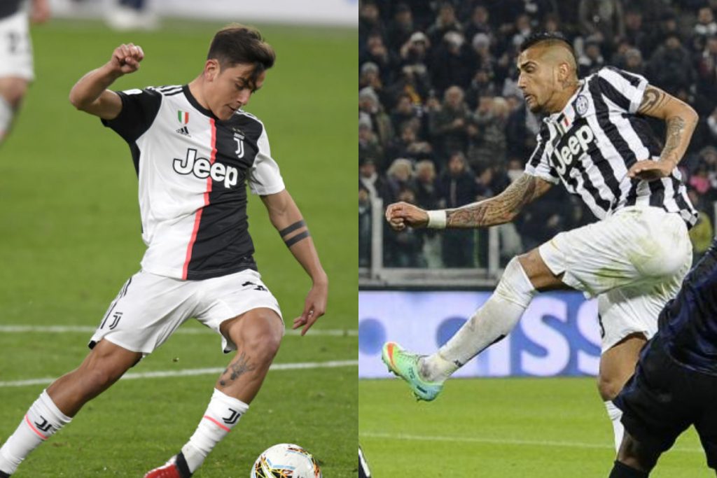 Paulo Dybala igualó marca de Arturo Vidal en la Juventus