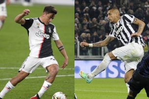 Paulo Dybala igualó marca de Arturo Vidal en la Juventus