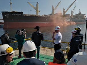 Círculo de Seguridad Bahía Antofagasta se preparan para simulacro de tripulante con coronavirus