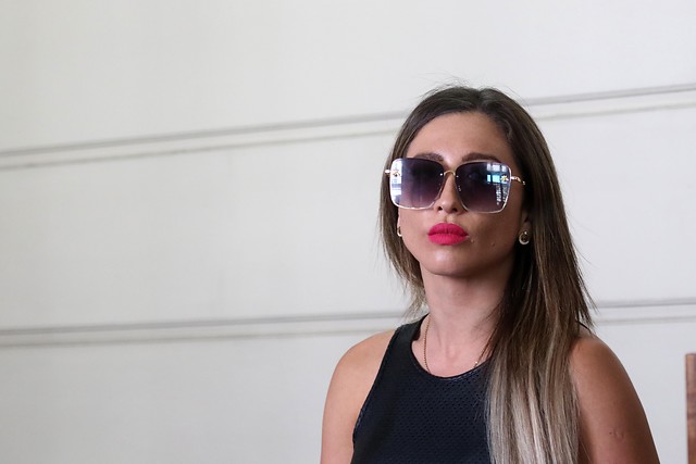 FOTO | Nicole Moreno protagoniza incidente en estación de servicio tras ser increpada por no usar mascarilla
