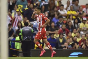 Corrió 50 metros y cobró: Juan Delgado anotó un golazo en la sólida victoria del Necaxa