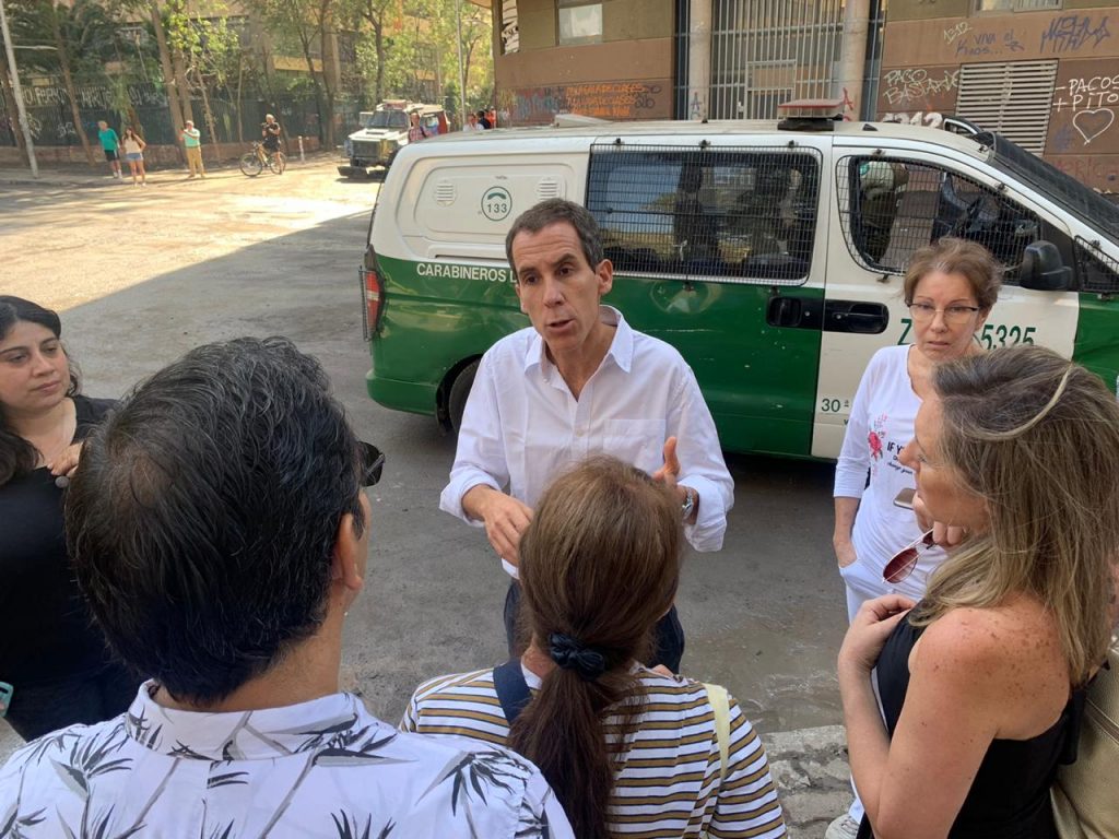 Alcalde Alessandri: “San Borja ha vivido un infierno desde el estallido social”