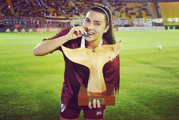 La pandemia pilló en Argentina a Camila Pavez, la chilena de River Plate: “Mis papás me dijeron que regresara”