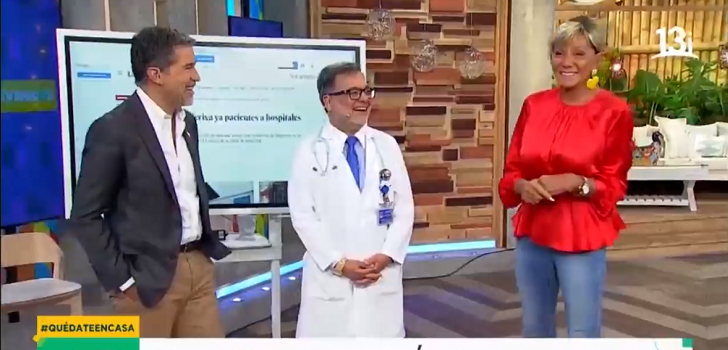 El fail de Amaro Gómez-Pablos tras presentar a Raquel Argandoña en “Bienvenidos”: ella respondió