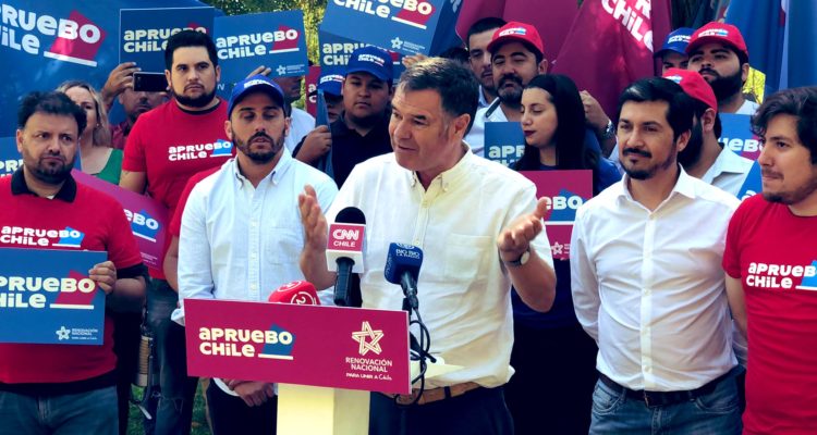 Ossandón en campaña por el “Apruebo”: “Nosotros vamos a ganar”