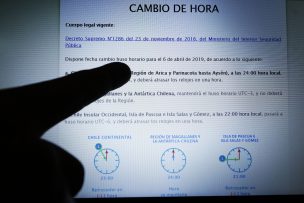 ¿Qué hora es? Comenzó a regir el horario de invierno en Chile y esta es la correcta