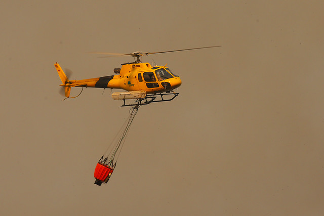 Mantienen Alerta Roja para la comuna de Vichuquén por incendio forestal