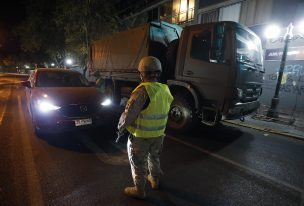 Carabineros reporta 353 personas que no respetaron el toque de queda la última jornada