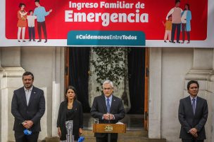 Presidente Piñera anuncia proyecto de Ingreso Familiar de Emergencia