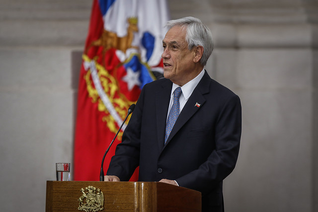Presidente Piñera dice que “quizás se va a volver a discutir” la fecha del Plebiscito