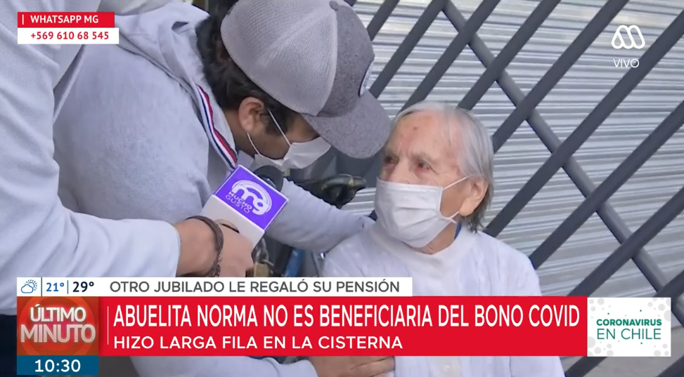 “Esto es algo insólito, yo no tenía ningún pesito”: La historia que emocionó a los panelistas de “Mucho Gusto”