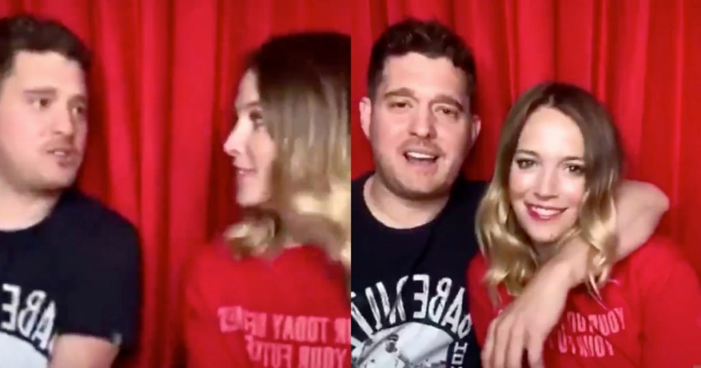 Acusan a Michael Bublé de agredir a su esposa durante transmisión en vivo