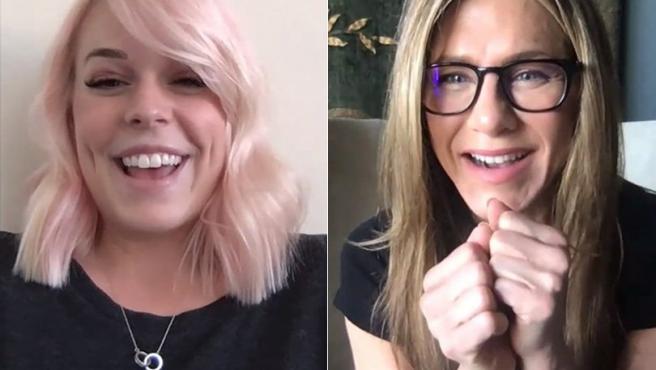 Jennifer Aniston sorprendió a enfermera con coronavirus en programa estadounidense y le dio “impactante” regalo