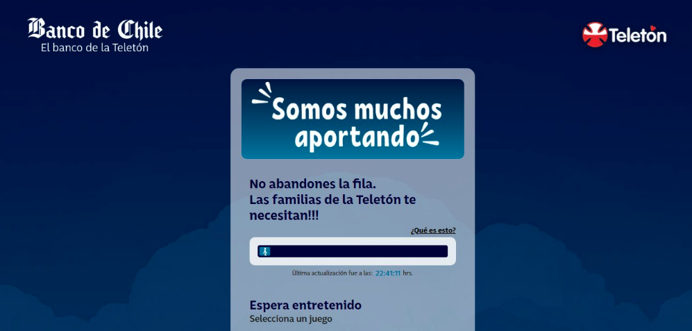 Usuarios reportan problemas para depositar en cuenta de la Teletón