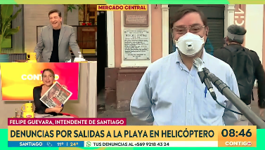 “Lo tiraron solo, le falta compañía”: El “trolleo” en vivo de JC Rodríguez y Monserrat Álvarez al intendente Guevara