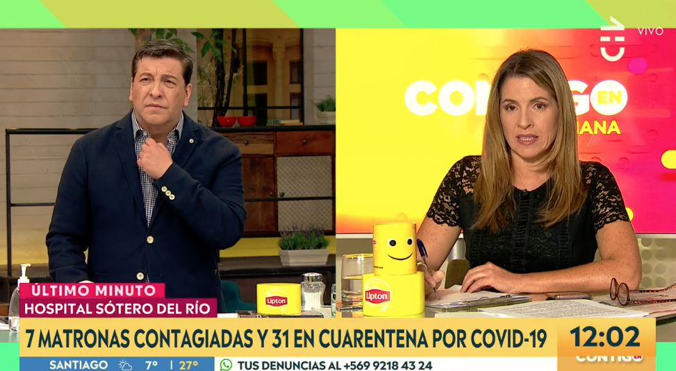 “Lo único que nos faltaba”: La singular reacción de JC Rodríguez y Monserrat Álvarez tras sismo en la zona central