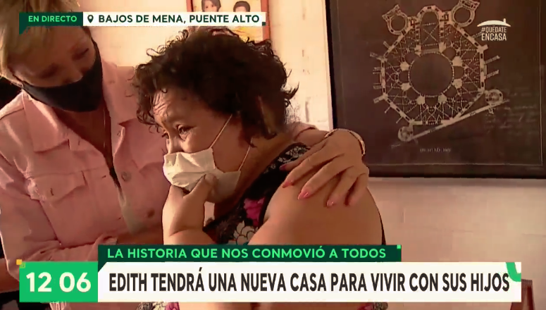 ¡Emocionante historia! Panel de “Bienvenidos” deja en “shock” a vecina tras regalarle una casa
