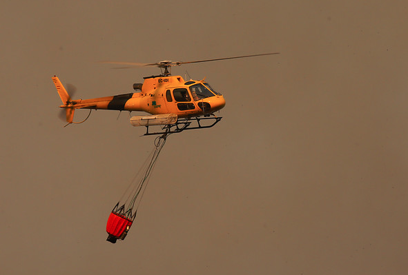 Onemi declara Alerta Temprana Preventiva en La Araucanía por amenaza de incendio forestal