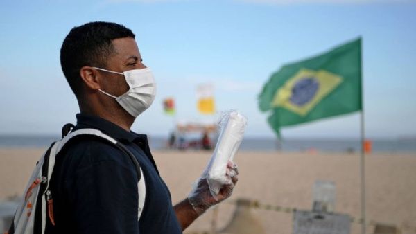 Brasil se acerca a los 65 mil fallecidos por Covid-19