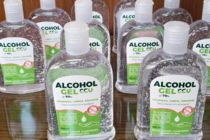 CCU donará alcohol gel al Ministerio de Salud hecho de subproducto de sus cervezas sin alcohol