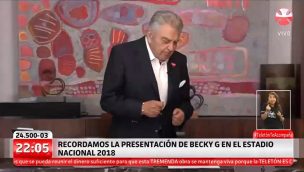 Don Francisco no se resistió y bailó al ritmo de Becky G