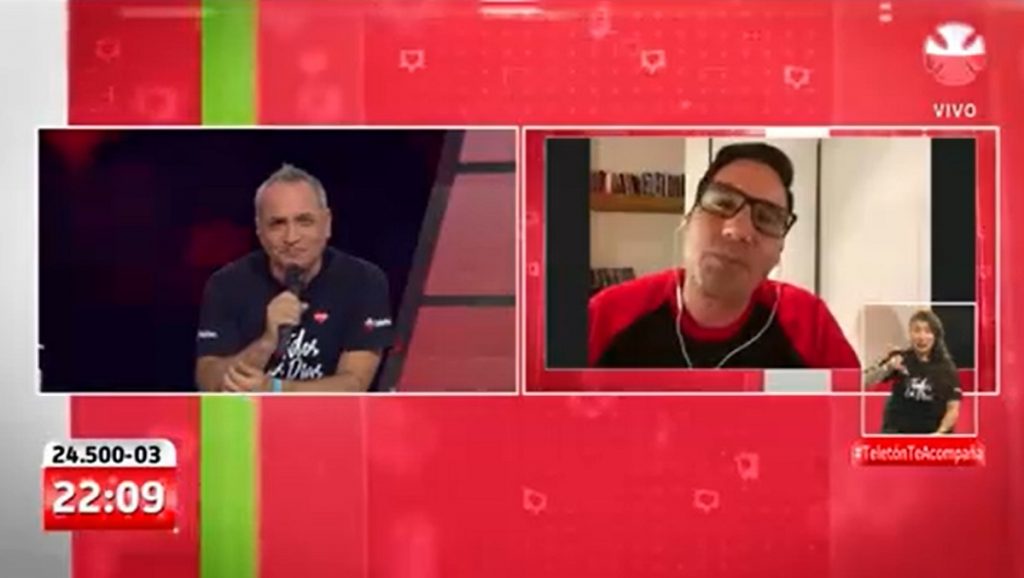 “¡Díganle que está ‘muteado’!”: el fail técnico que interrumpió a Francisco Saavedra en la Teletón