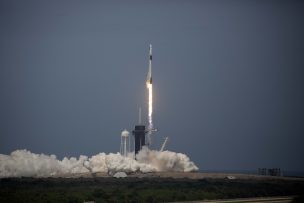 [VIDEO] Histórico lanzamiento de nave de la NASA y SpaceX con dos tripulantes a bordo