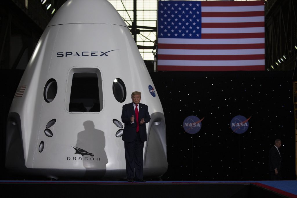 Donald Trump tras histórico vuelo tripulado privado al espacio: “Nadie hace esto como nosotros”