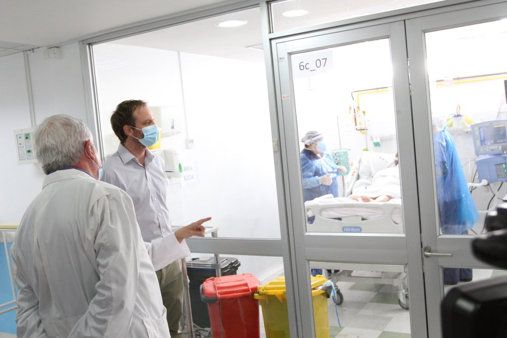 COVID-19: 6 pacientes fueron internados en el nuevo Hospital Metropolitano