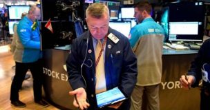 Wall Street inestable luego de fuerte alza del lunes