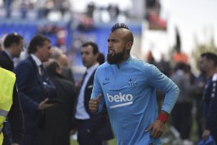 FC Barcelona publicó video con los goles de Arturo Vidal en los entrenamientos