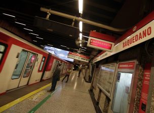 Este lunes estación Baquedano comenzará a funcionar con ingreso y salida de pasajeros