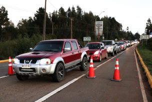 Carabineros informó que 41 mil vehículos dejaron la Región Metropolitana