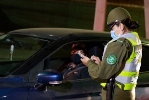 Toque de queda: 1.051 personas fueron retenidas por Carabineros