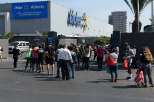 Se podrá agendar hora para ir los supermercados Lider e ingresar con preferencia