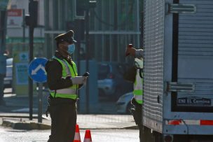 Carabineros detuvo a cinco personas reincidentes de no respetar la cuarentena