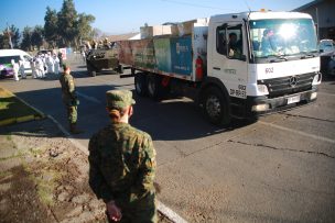 “Alimentos para Chile” suma 9.580 entregas de cajas desde el viernes en la Región Metropolitana