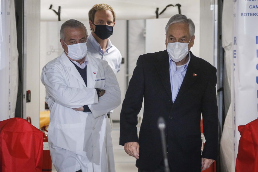 Presidente Piñera inaugura Hospital Modular Sótero del Río: “Estamos más cerca del límite”