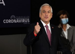 Presidente Piñera dice que quienes se marginen de acuerdo nacional 