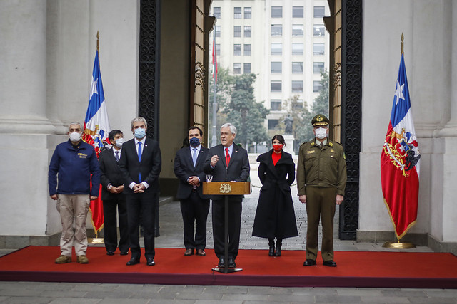 Presidente Piñera destaca baja en victimización durante 2019: “105 mil familias chilenas dejaron de ser víctimas de la delincuencia”