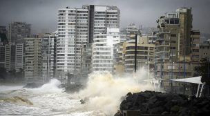 Onemi advierte marejadas en la costa nacional desde este miércoles