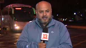 Canal 13 se refiere a accidente protagonizado por periodista: 