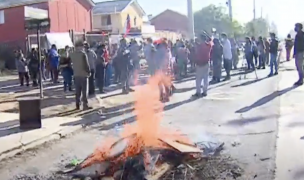 Protestas en Cerro Navia y San Bernardo